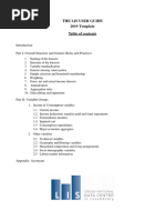 Data Lis Guide