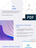 Introduction To Carboxylic Acids