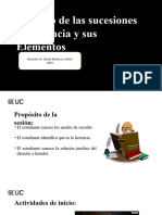 Derecho de Las Sucesiones La Herencia y Sus Elementos Unidad 3-2024