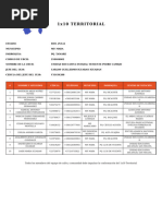 1x10 Report List