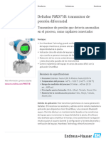 Endress-Hauser Deltabar PMD75B ES