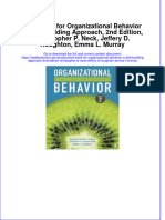 Test Bank For Organizational Behavior A Skill-Building Approach, 2nd Edition, Christopher P. Neck, Jeffery D. Houghton, Emma L. Murray