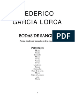 Garcia Lorca Bodas Sangre