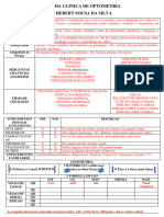 Ficha Clinica de Optometria Responida