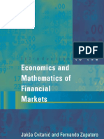 Cvitani J., Zapatero F. - Introduction To The Economics and Mathematics of Financial Markets