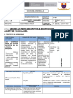 Sesion de Aprendizaje de Comunicacion S8 - 29 Del 2024