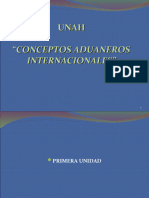 Conceptos Aduaneros Internacionales