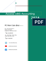 Access UBS Accounting Sample Report