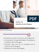 Semana 11-Gestión de Los Riesgos