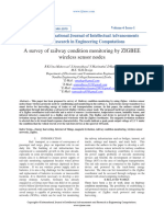 A Survey of Railway Condition Monitoring by ZIGBEE Wireless Sensor Nodes