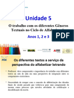 O Trabalho Com Os Diferentes Gêneros Textuais No Ciclo de Alfabetização