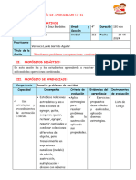 SESION MATEMATICA Operaciones Combinadas