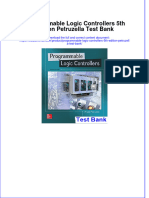 Full Download PDF of Programmable Logic Controllers 5th Edition Petruzella Test Bank All Chapter