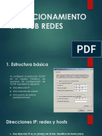 Direccionamiento Ip y Sub Redes