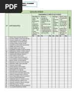 Lista Decotejo - Chavez