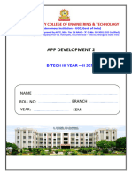 App Developmemt 2