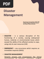 Disaster Management