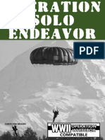 WWII Operation WhiteBox - Operation Solo Endeavor (2020)