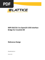 FPGA RD 02216 1 0 MIPI DSI CSI2 OpenLDI LVDS Int Bridge NX