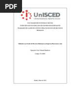 Consultoria em Gestão de Recursos Humanos