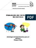 Experimentos - Antologia de Experimentos para El Docente