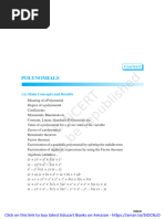 Class 11 Mathematics NCERT Exemplar Chapters-2