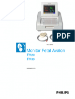 Philips Avalon FM20,30 Fetal Monitor - Service Manual