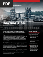 Powergrip gt4 Belt Sell Sheet