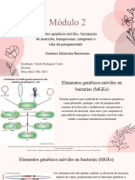 Modulo 2 Elementos Geneticos y Flujo de Información Bacteriana