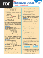 Operaciones Con Numeros Naturales Resolucion