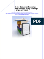 Full Download PDF of Test Bank For Computer Security: Principles and Practice 3e by Stallings 9780133773927 All Chapter