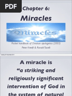 Apologetics, Kreeft Chapter 6: Miracles