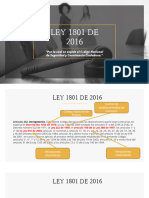 Presentación Ley 1801 de 2016