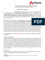 FII Alianza Renda Comunicado Aptiv 2019 10 04