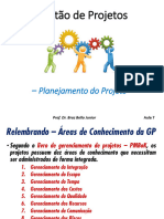 GP22 - Aula 007 - Planejamento - Escopo - 2024