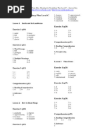 Reading For Vocabulary Plus Level C - Answer Key