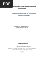 Inicio Actividad Eje 3 Tecnologias Disruptivas