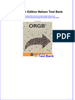 Full Download PDF of ORGB 5th Edition Nelson Test Bank All Chapter