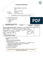 D3 A1 SESION CT. Conocemos La Técnica de Primeros Auxilios