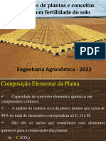 Nutrientes de Plantas e Conceitos Básicos em Fertilidade A2022