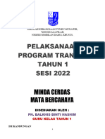 Kertas Kerja Minggu Transisi 2022