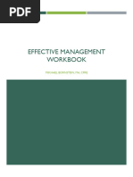 Effective Management Workbook