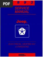 1993 Jeep Wrangler Service Manual