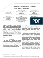 Plant Leaf Disease Classification Based On SVM Based Densenets