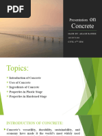 Presentation On Concrete