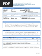 Course Outline-Calculus & Analytical Geometry (MATH-101)