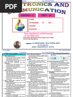 12Th Physics Unit 10 EM WWW - Kalvikadal.in 1