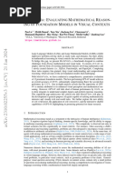 M V: E M R - F M V C: ATH Ista Valuating Athematical Eason Ing of Oundation Odels in Isual Ontexts