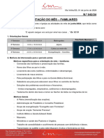 Circular Orientação Do Mês - Familiares: "E Aquele Sangue Vos Será Por Sinal Nas Casas ... " Ex 12:13