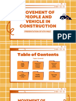 Movement of People and Vehicles - Hazards and Control